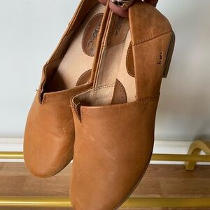 b.o.c. Tan Flats Leather Slip-On